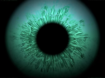 Cyan Eyeball Human Organ Map texture (ID:ffaeh176089)