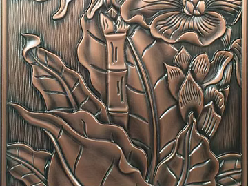 Relief Green Plant Sculpture texture (ID:ffacg85295)