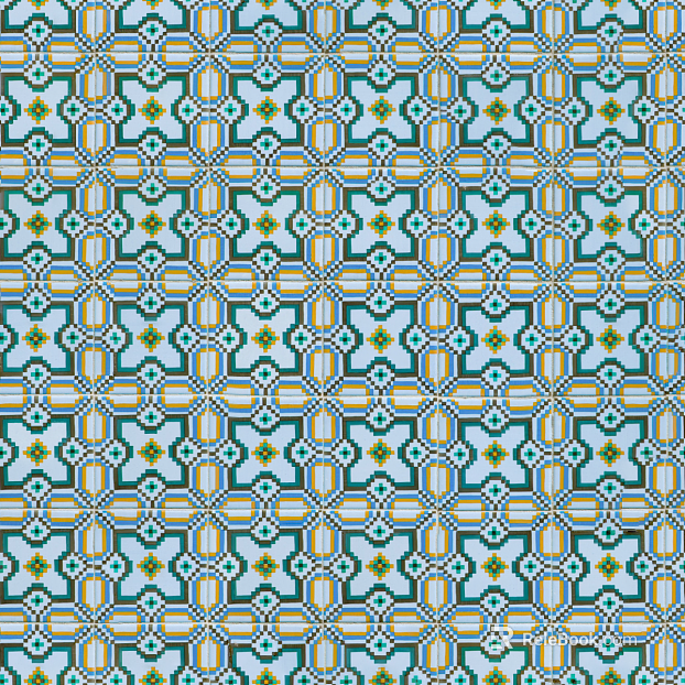 geometric plant pattern pattern tile tile texture