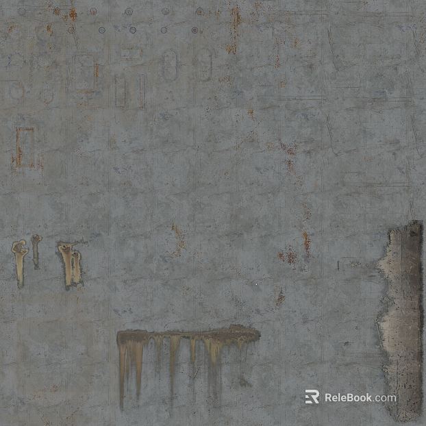 Industrial-style gray cement wall texture