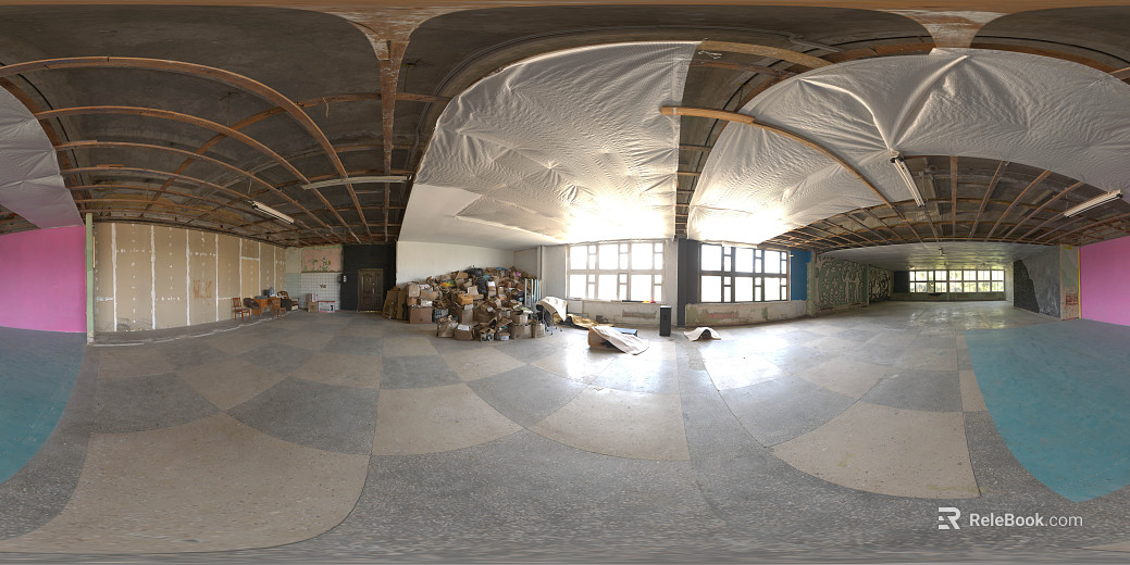 Indoor Waste Collection Daytime HDR texture