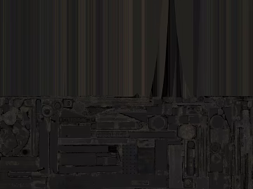 Old dark gray metal industrial wind wall texture (ID:ffaeh505839)