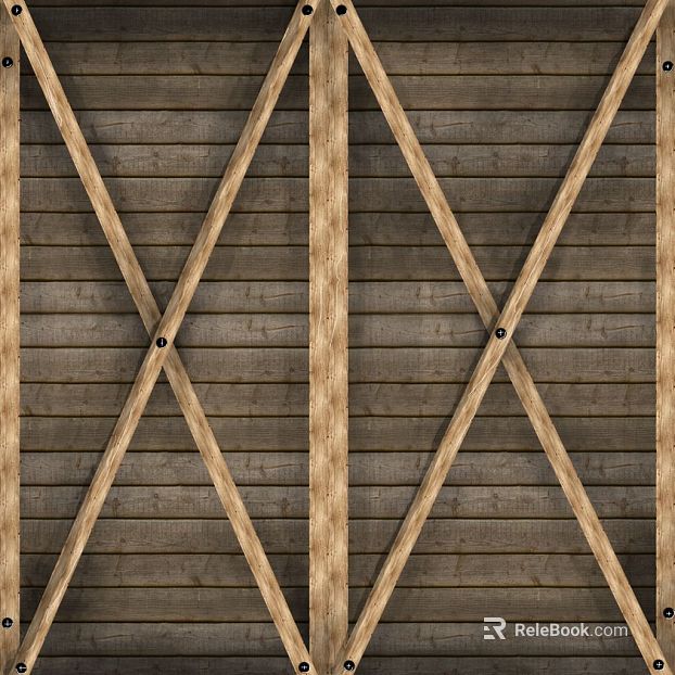Retro Brown Grey Wooden Door Interior Door texture