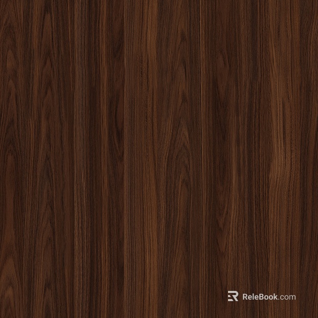 Dark Brown Walnut Furniture Veneer texture
