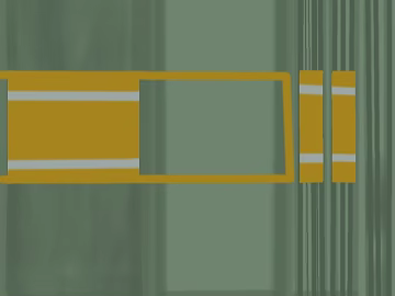 Yellow and green striped glass door and window stickers texture (ID:ffaeh944139)