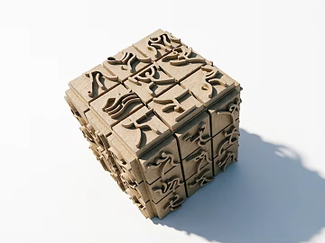 Beige wood carved decorative elements texture (ID:ffaeh490336)