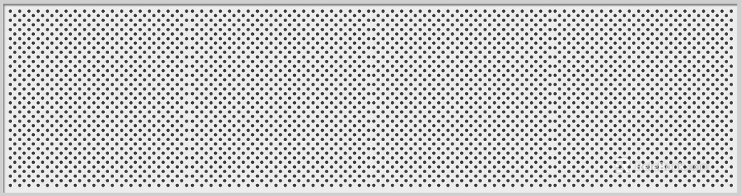 Perforated plate texture
