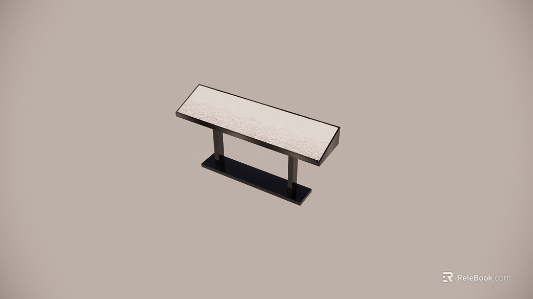 New Chinese Style White Straight Marble Entrance Case texture