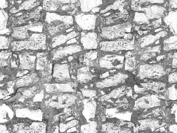 Grey and white stone pavement courtyard floor tile texture (ID:ffaeh391086)