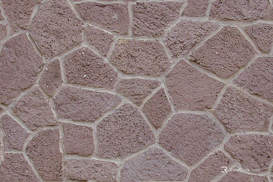 Purple brown culture stone texture