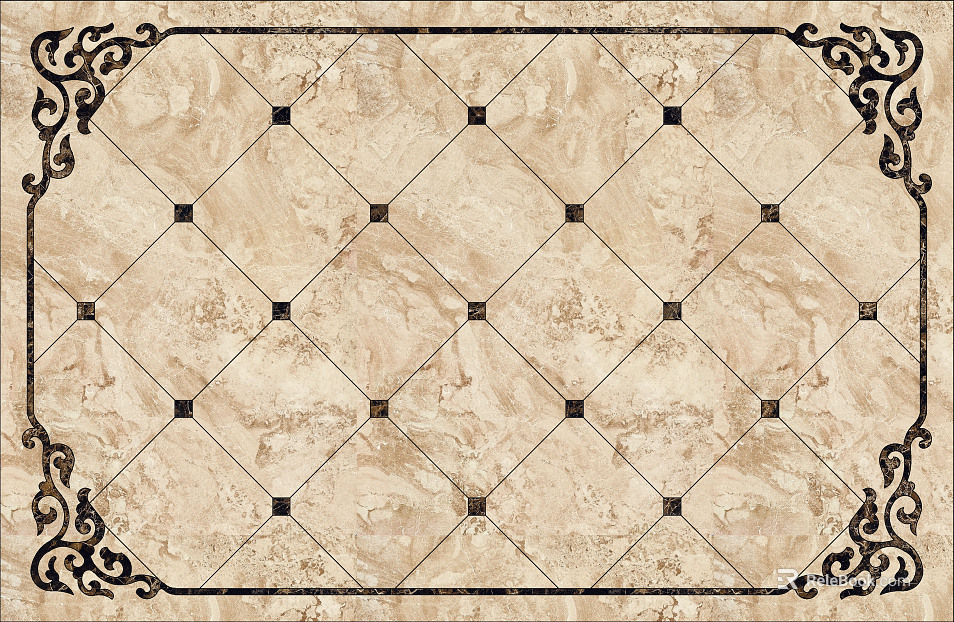 Marble Parquet Color Ground texture