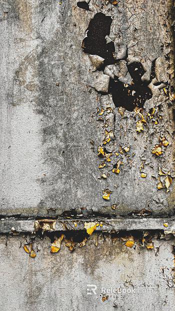Outdoor wall surface texture