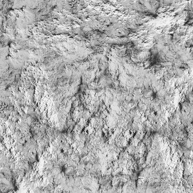 Black and White Rock Bump Texture Wall Map texture
