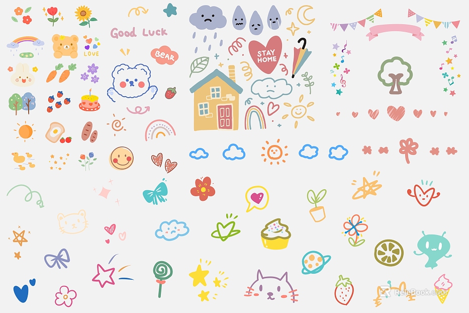 Children's Wallpaper texture