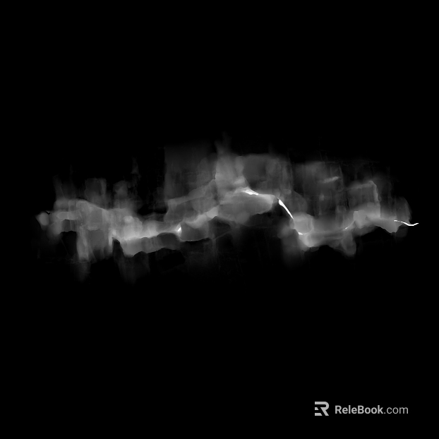 Broken crack black and white black and white bump texture