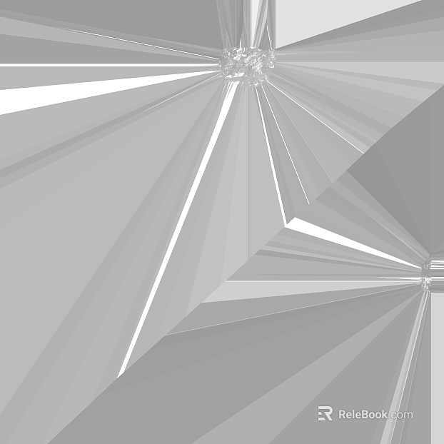 Silver Radial Art Glass Wall Decoration texture