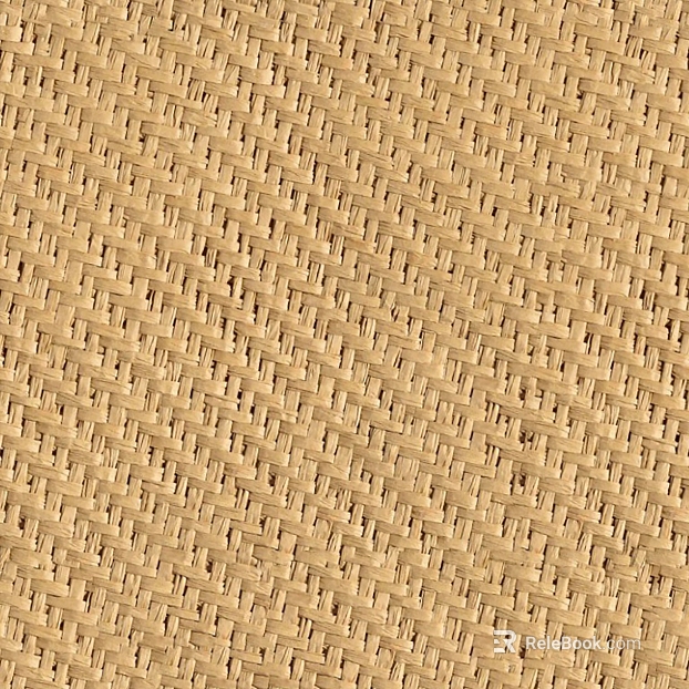 Beige woven rattan furniture finish texture