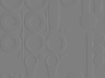 Gray Geometric Bump Wall Map texture (ID:ffaeh645184)