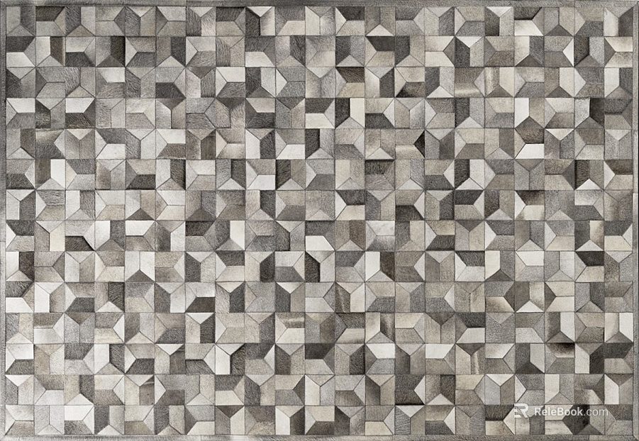 geometric carpet texture