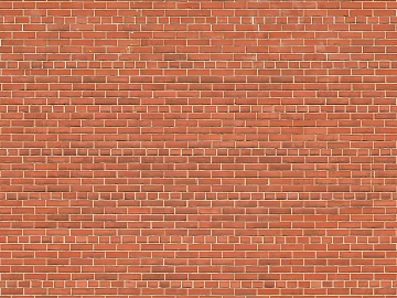 brick wall red brick wall 3d model