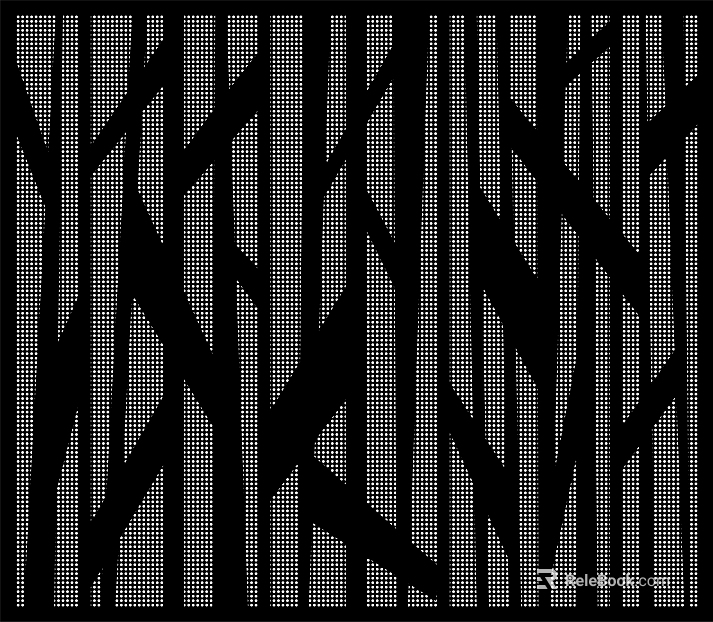 Perforated plate texture