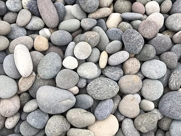 Modern natural ground pebble natural pebble gray texture (ID:ffach809078)