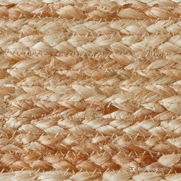 Light brown woven straw mat wall decoration texture