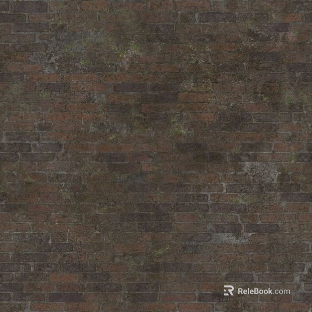 Vintage red brown old brick wall exterior wall finish texture