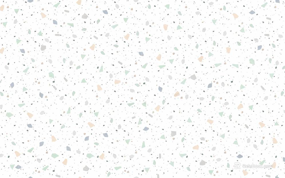 terrazzo small fresh color particles texture