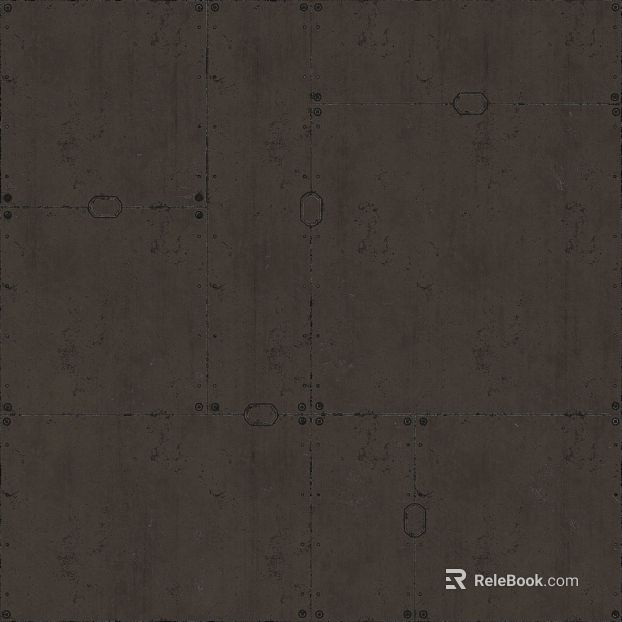 Dark gray old metal plate industrial wind wall texture