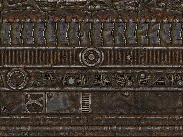 Dark brown old metal plate industrial wind wall texture (ID:ffaeh352889)