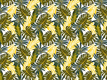 Even grain European palm plantain plant branches and leaves background texture (ID:ffach518606)