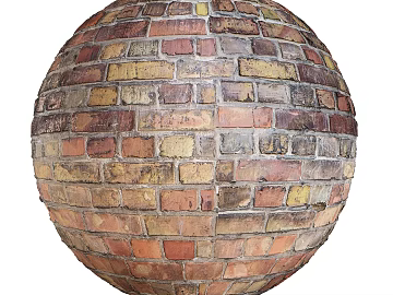 Brick wall PBR texture (ID:ffach870714)
