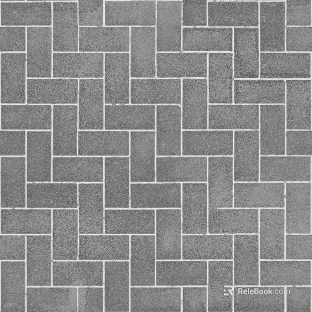 Brick pavement texture