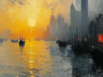 landscape painting texture (ID:ffach825534)