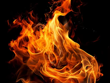 Modern Fireplace Flame Torches texture (ID:ffach041143)