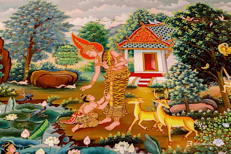 animal and plant pattern texture