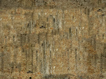 Brick wall gray-yellow stone texture (ID:ffaag53091)