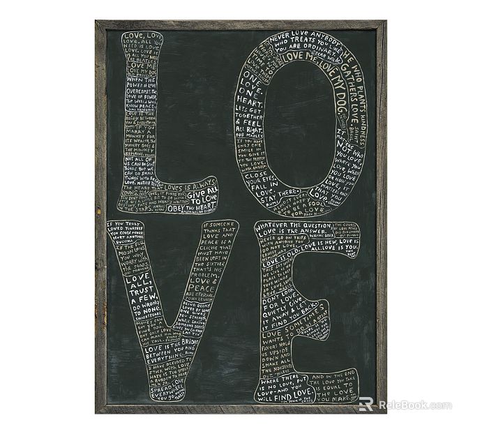 blackboard painting texture