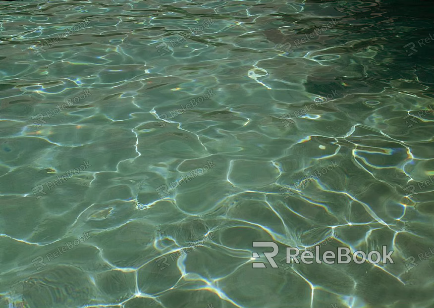 Water pattern texture