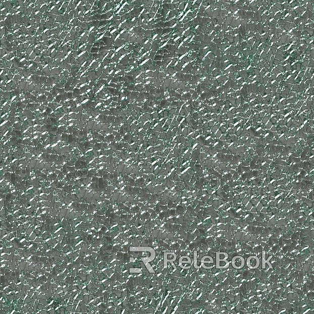 Broken glass texture