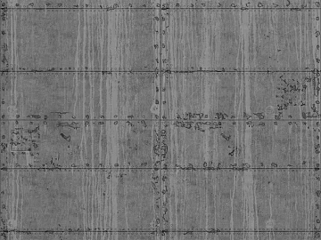 Gray distressed metal panel, industrial-style wall texture (ID:ffaeh794739)
