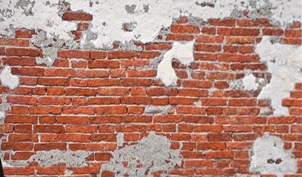 Red mottled brick wall retro wall texture