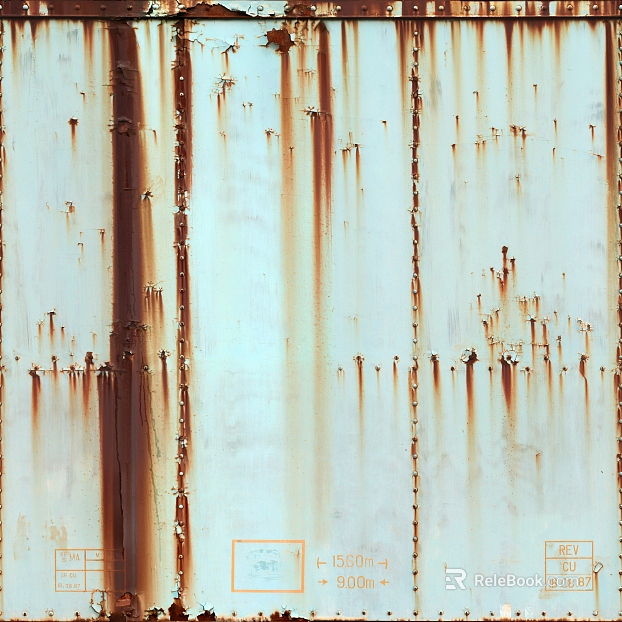 Rusty metal texture
