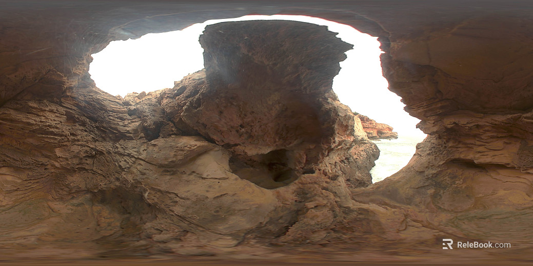 Outdoor Cave Day HDR texture
