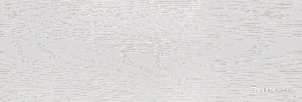 Wood grain creamy-white solid color wood veneer seamless texture