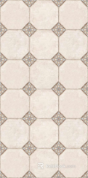 European ceramic tile texture