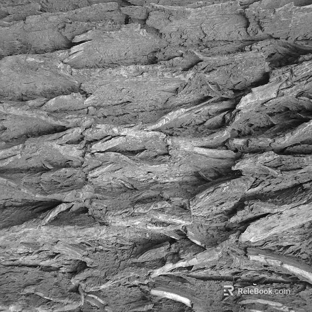 Dark gray rock wall decoration texture
