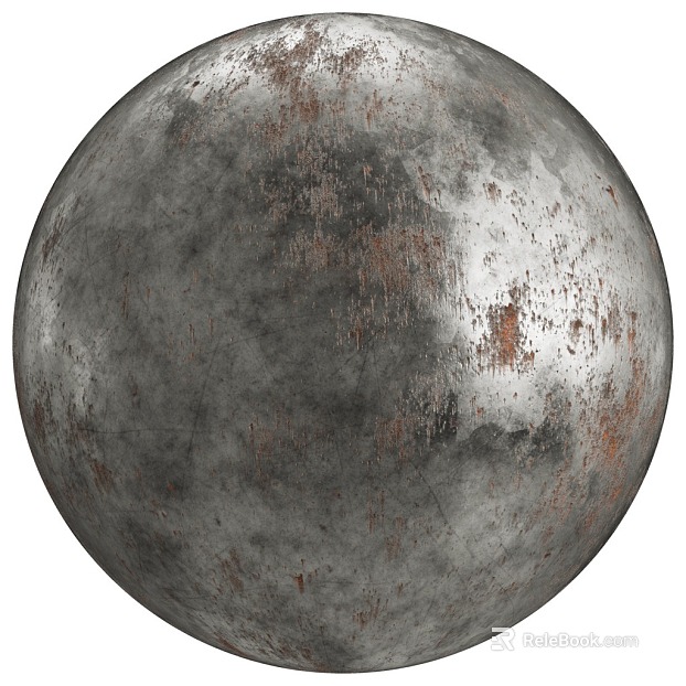 Scratch Metal PBR texture