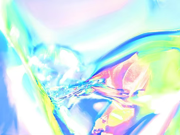 Colorful laser art glass decorative surface 3d model